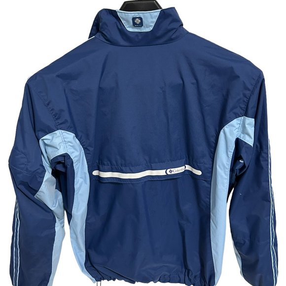 Columbia Sportswear Womens Coat Large Blue Packable Jacket Coat Waterproof - Picture 7 of 7